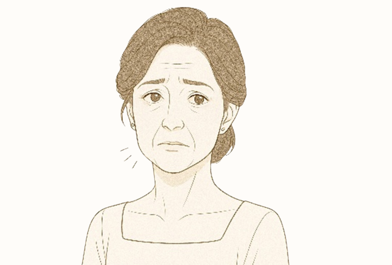 ほうれい線やたるみ