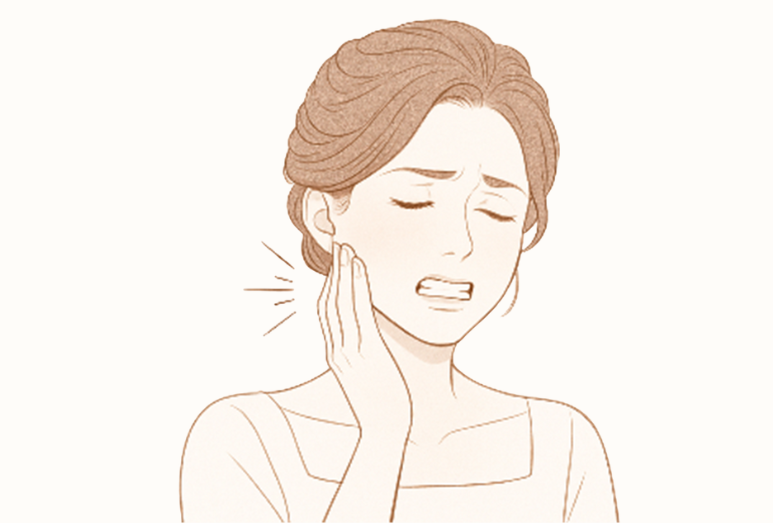 こめかみ・頭の重だるさ・頭痛